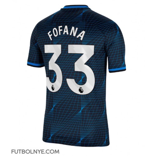 Camiseta Chelsea Wesley Fofana #33 Visitante Equipación 2023-24 manga corta